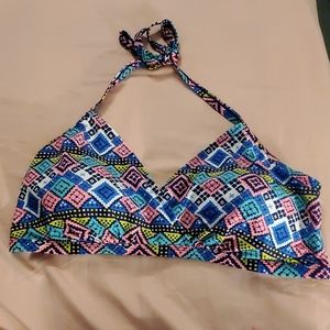 Multi Color Bikini Top